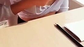 I can't stop staring at these beautiful big boobs, they're so cute!