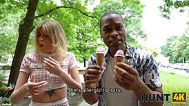 Blonde caught cheating in bold POV