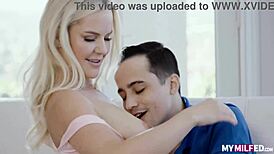 pleasing mommy slimthick vic riding her stepson hard