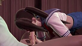 20 Year Old Virgin Haruko Amaya In Uncensored 3D Hentai