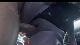 i pulverize widowmaker's tight pussy in overwatch hentai riding session