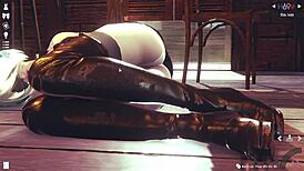 3D Simulation Girl In Anime Style