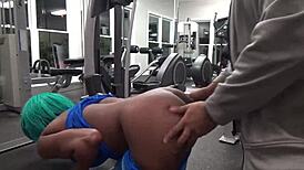 Msnovember's Public Gym Facesitting Fuck