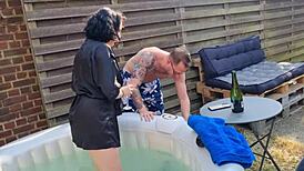 Mya Lorenn Enjoys Anal Fun with Lucky Neighbor