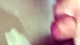 Watch the sperm swim as I masturbate in the bath?