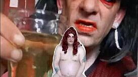 Bisexual Sissy Exposed And Swallowing Pee