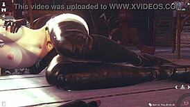 3D Simulation Girl In Anime Style