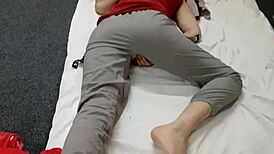 College Girl's Tight Pussy First Time Fucking With Rough Hindi Audio!