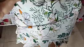 Latina Housewife Bride Cooking, Craves Big Cock She Can't Resist in Wedding Heat