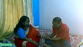 Indian Bengali Bhabhi Calls Sex Friend While Husband at Office