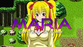 Girl explores mature marionette fantasy in uncensored game