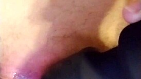 Sexy white girl squirts all over herself during masturbation