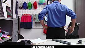 Heart Racing as Aaliyah Love Gets Caught Stealing Wine and Punished Hard