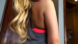 stepdaughter notices dad's hard cock - bailey brooke