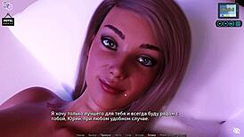 Zanimljiva igra sa dubokim grlom i ogromnim kurcem u Sunshine Love 32