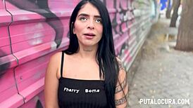 Caught Sensual Colombian Abby Montano in Intimate Moments with Her Partner.