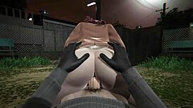 Ashley Experiences Intense Emotions in Resident Evil 4 Hentai Remake