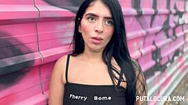 Caught Sensual Colombian Abby Montano in Intimate Moments with Her Partner.