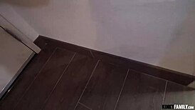 kinky family fucks blonde stepsis jessie saint in shaved pov