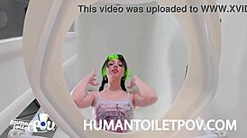yo, kittycamtime, ya caught me off guard as yer human toilet!