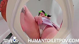 yo, kittycamtime, ya caught me off guard as yer human toilet!