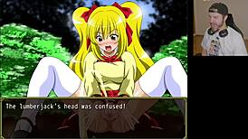 Girl explores mature marionette fantasy in uncensored game