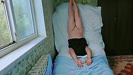 Twerking Sissy Crossdresser with Big White Ass 😍