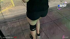 hot young girl from gym asks for ride in exchange for a gift