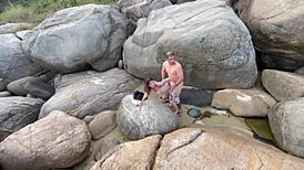 Hey, watch us, liberal couple from Curitiba banging on the trail!