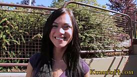 Kumalott features a random petite 18+ girl showcasing her incredible flexibility in hardcore scenes