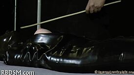 Try this intense bondage sadomasochism session with tight bounds