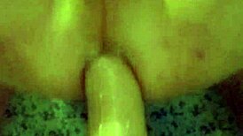 Smooth Twink Rides Big Dildo Passionately