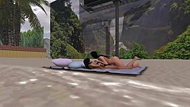 beach sex with my girlfriend, wanna join us?