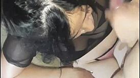 nooo, this teen's blowjob is deepthroat amazing