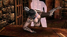 hey, wanna see shadowheart in wild 3d porn action from baldur's gate?