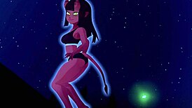 meru the succubus engages in intense sexual encounters in this hentai anime