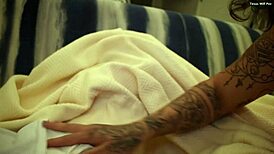 Big Booty MILF Sucks Sleeping Young Guy's Dick