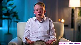 Stepmom hooks stepson up with hot MILF friend Crystal Clark!