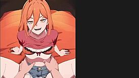 Cute Power Gets Missionary Creampie in POV Action, Ohh My Waifu, What a Wet Finish You Have!