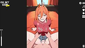 Cute Power Gets Missionary Creampie in POV Action, Ohh My Waifu, What a Wet Finish You Have!