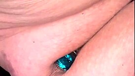 I'm makin' multiples with this brunette's squirting pussy.