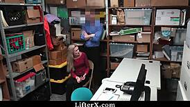 Stepdaughter Fucked Mall Officer to Save Stepmommy, OMG! 😱