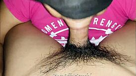 Teen girl is very skilled with her mouth and especially with a hard cock