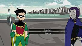 18Titans Part 7 unfolds with epic cartoon parody action. The game-inspired scenes bring wild twists to every frame.