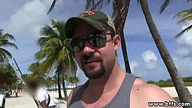 best friends partying at spring break together