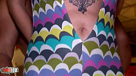 Public sex with huge squirt