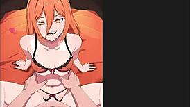 Cute Power Gets Missionary Creampie in POV Action, Ohh My Waifu, What a Wet Finish You Have!