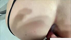 I Shoved My Step-Mom into Washing Machine for Anal Fuck and Squirt