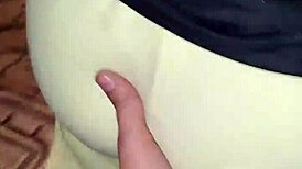 The dicksucking prostitute gets caught riding the cop's cock in missionary.