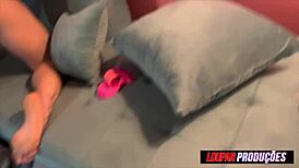 Luiza Marcato Takes Cum In Mouth